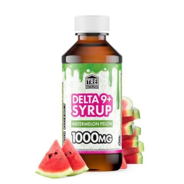 Delta-9 Syrup – Watermelon Felon – 1000mg