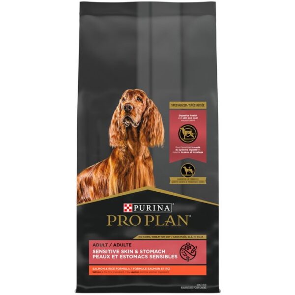 Purina Pro Plan Adult Sensitive Skin & Stomach Salmon & Rice Formula