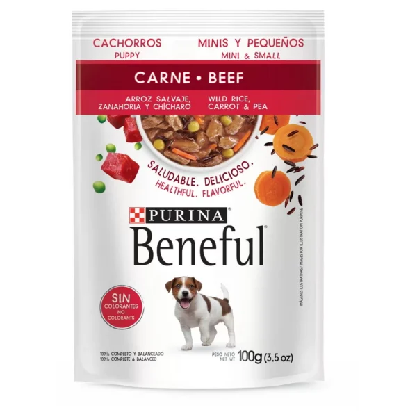 Beneful Pouch Puppy Beef 100g- Mini & Small Puppy