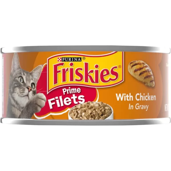 Friskies Prime Filet Chicken Wet Cat Food 5.5oz