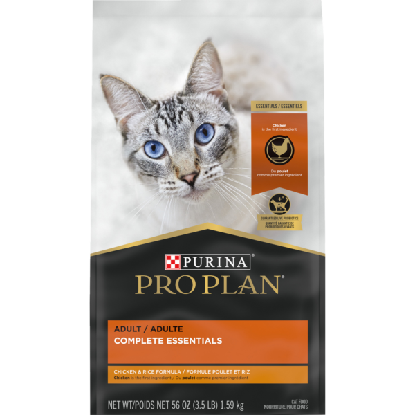 Purina Pro Plan Adult Complete Essentials Chicken & Rice Formula 3.5lb